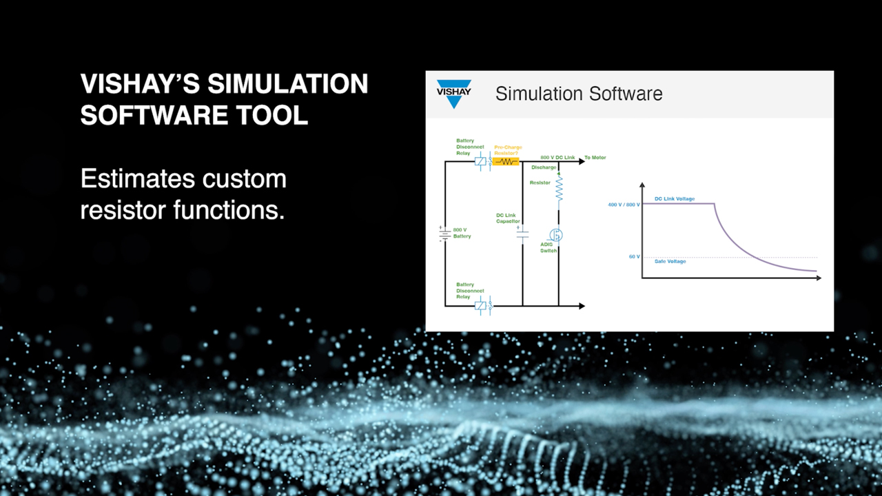 Thermal simulation Support for Designing Pre-charge, Discharge Resistor in EVs